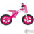 Bicicletta bambina senza pedali rosa