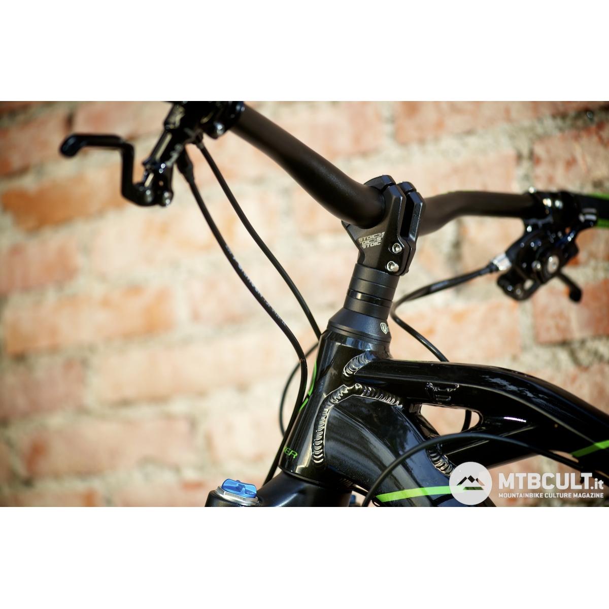 LEGA di Alluminio MTB Mountain Bike Manubrio Bicicletta Stelo 0 grado BAR STELO parti 