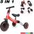 Triciclo 5 in 1 bambini